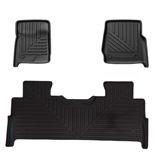Ford F-150 all-weather TPE floor mat with under-seat storage by TUFFR