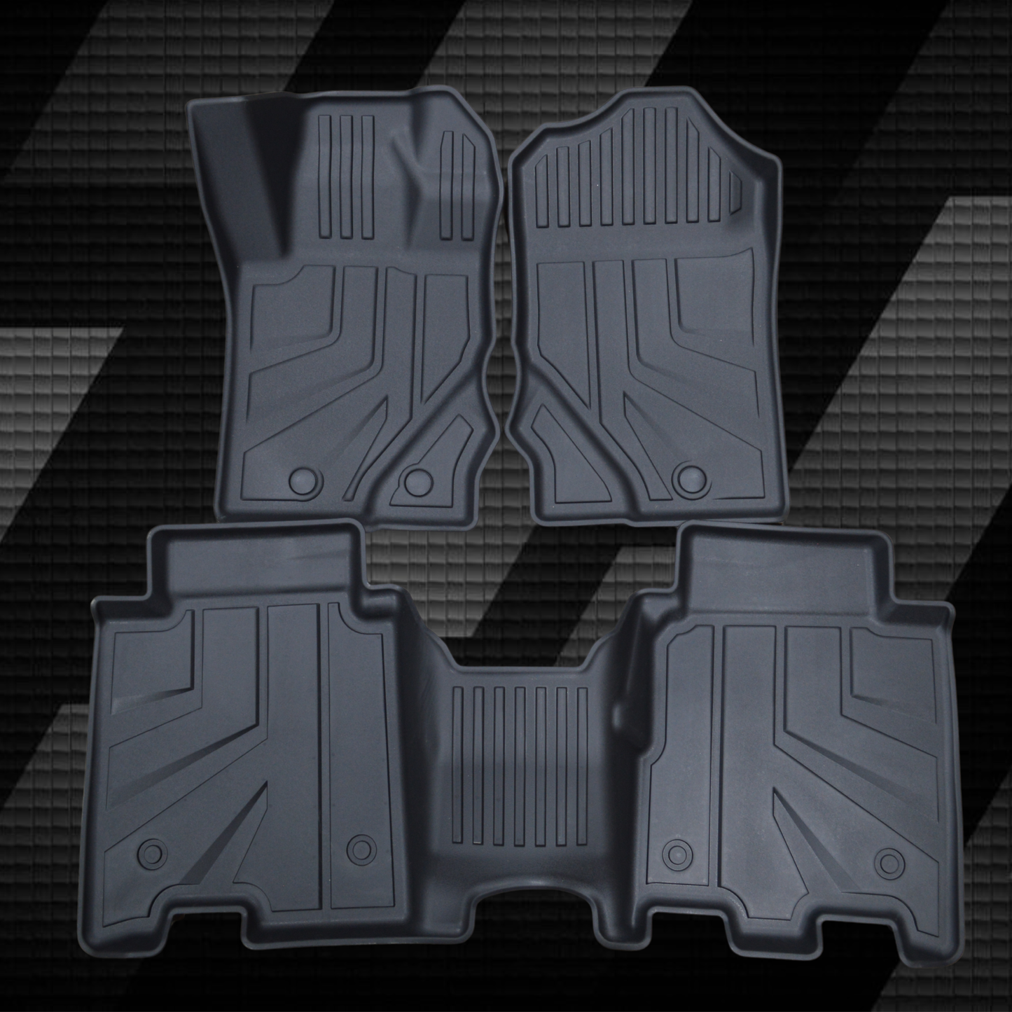 Ford Bronco All Weather Floor Mats- Lite