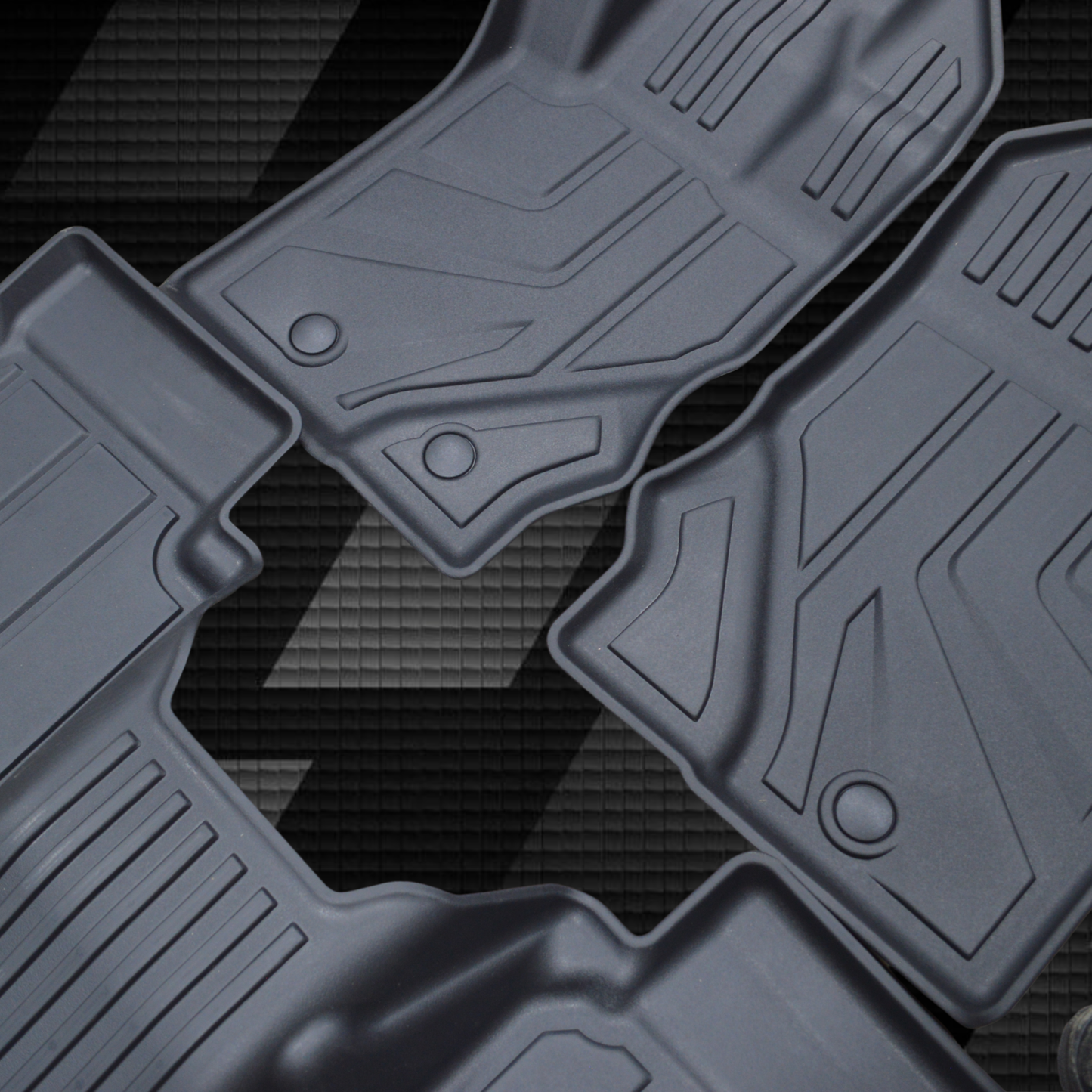 Ford Bronco All Weather Floor Mats- Lite