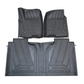 Chevrolet Silverado all-weather TPE floor mats with storage by TUFFR