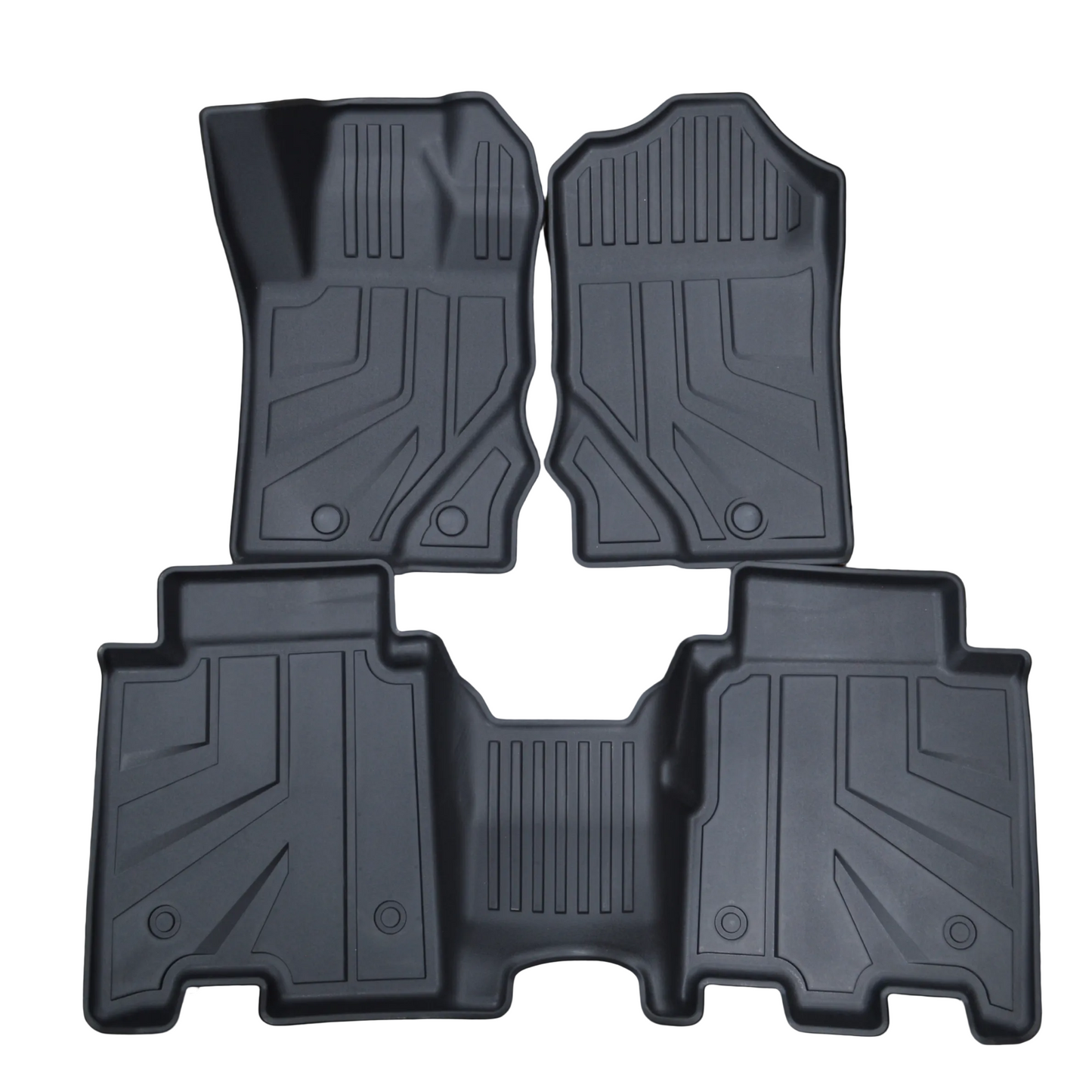 Ford Bronco all-weather recycled TPE floor mats Lite by TUFFR Canada