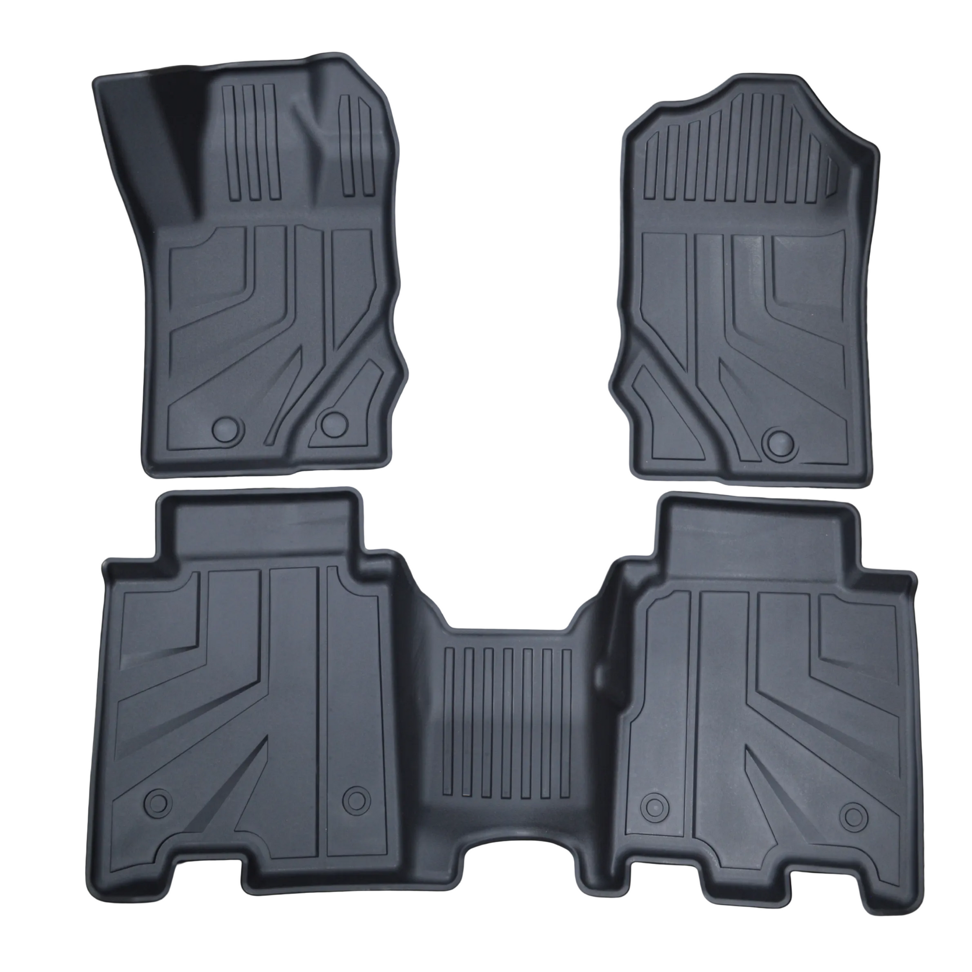 Ford Bronco all-weather recycled TPE floor mats Lite by TUFFR Canada
