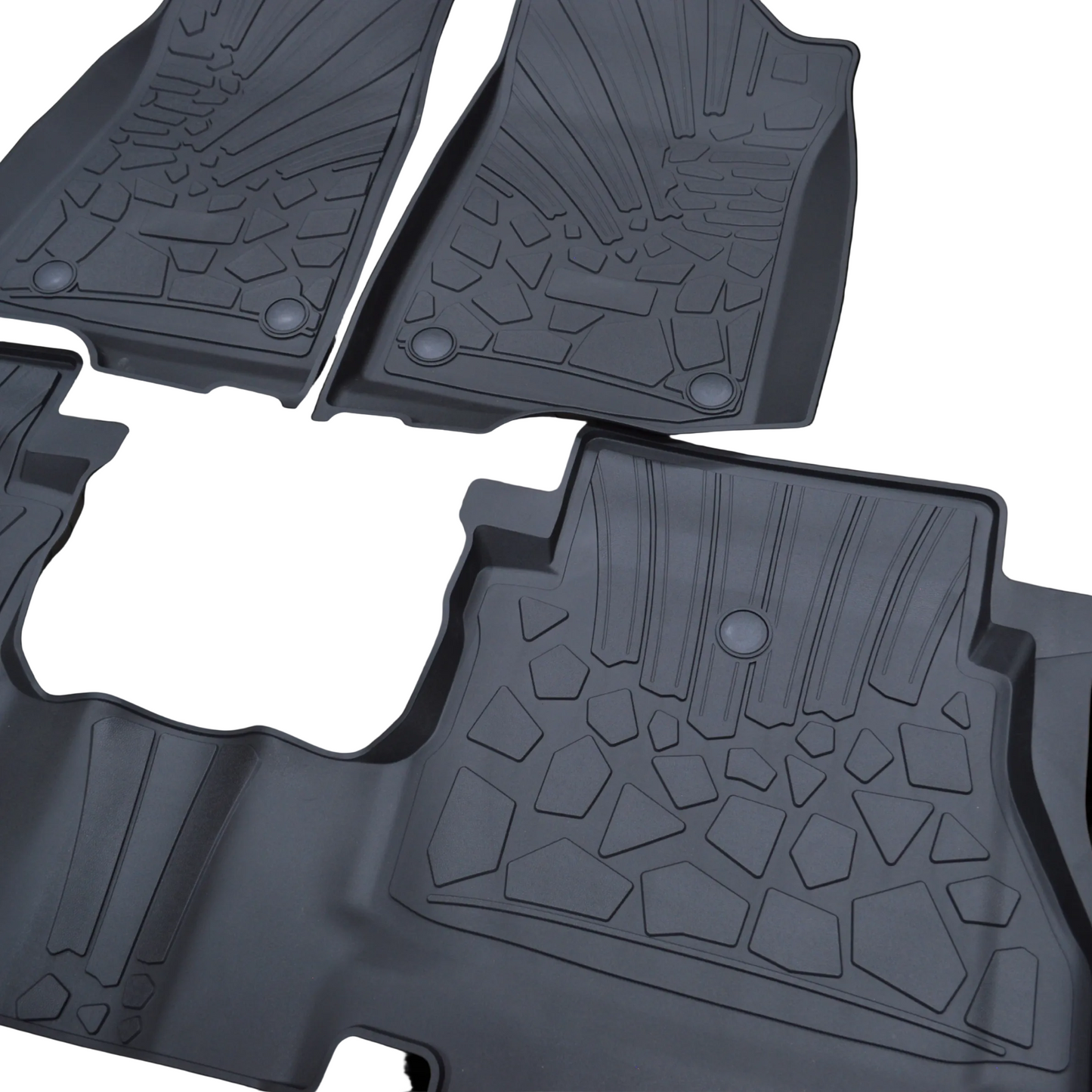 Jeep Wrangler all-weather TPE floor mats by TUFFR Canada