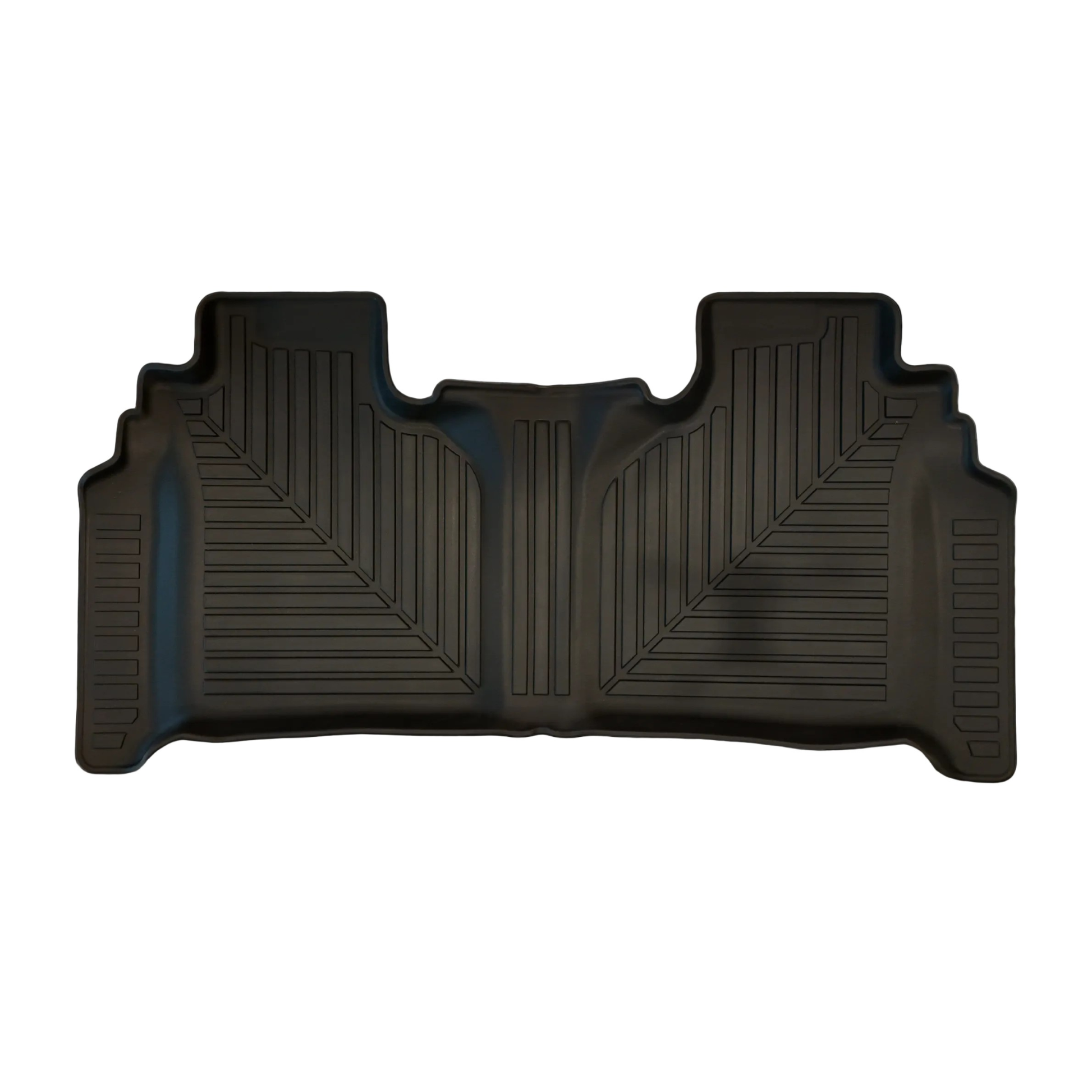 GMC Sierra all-weather TPE floor mats with under-seat storage by TUFFR